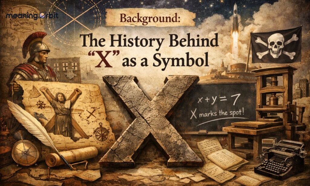 Background The History Behind X as a Symbol (1)