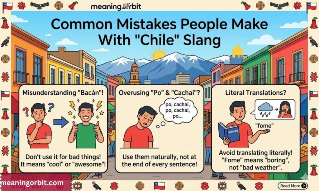 Common Mistakes People Make With "Chile" Slang