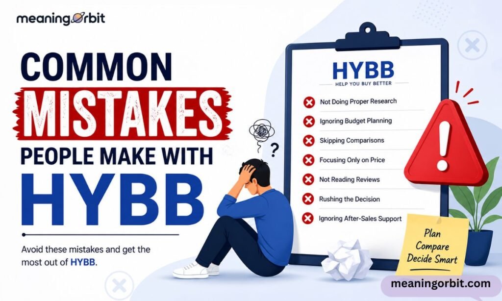 Common Mistakes People Make With HYBB
