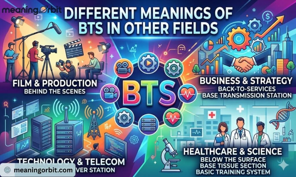 Different Meanings of BTS in Other Fields