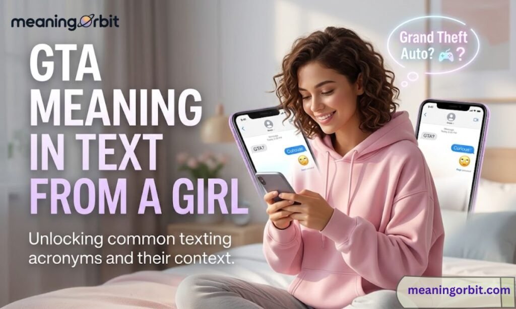 GTA Meaning in Text from a Girl