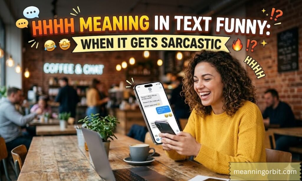 HHH Meaning in Text Funny: When It Gets Sarcastic