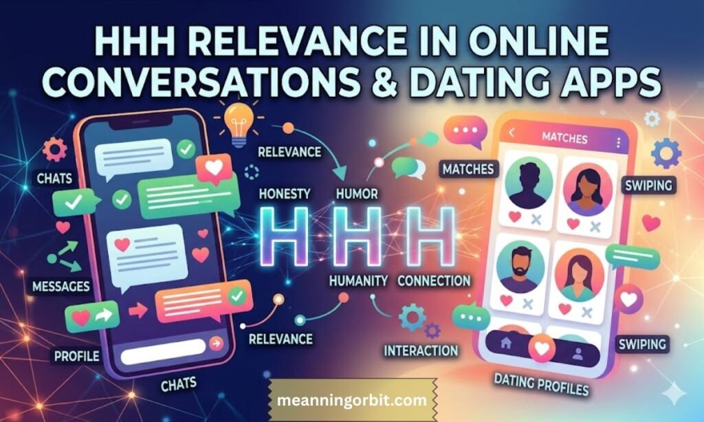 HHH Relevance in Online Conversations & Dating Apps