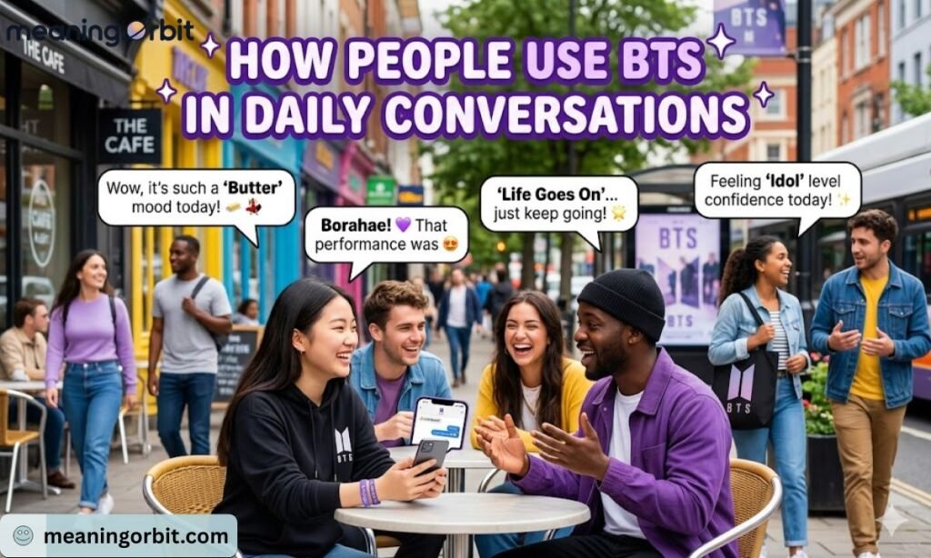 How People Use BTS in Daily Conversations
