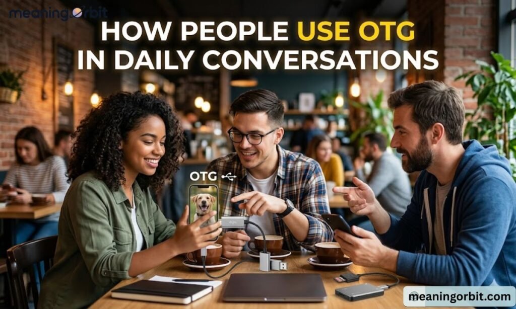 How People Use OTG in Daily Conversations