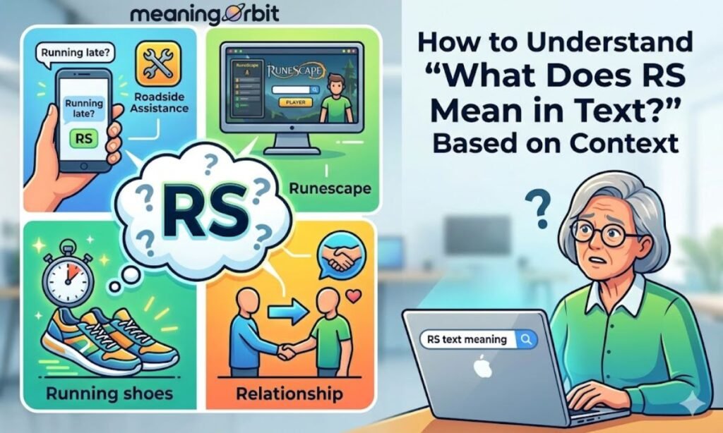 How to Understand "What Does RS Mean in Text?" Based on Context