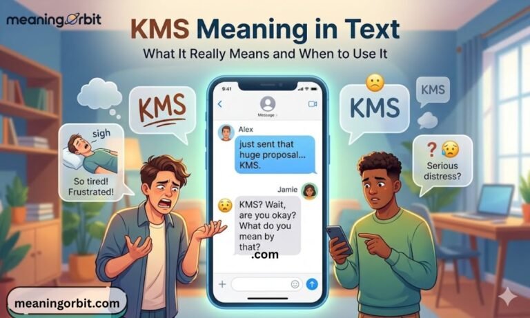 KMS Meaning in Text: What It Really Means and When to Use It
