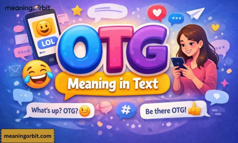 OTG Meaning in Text
