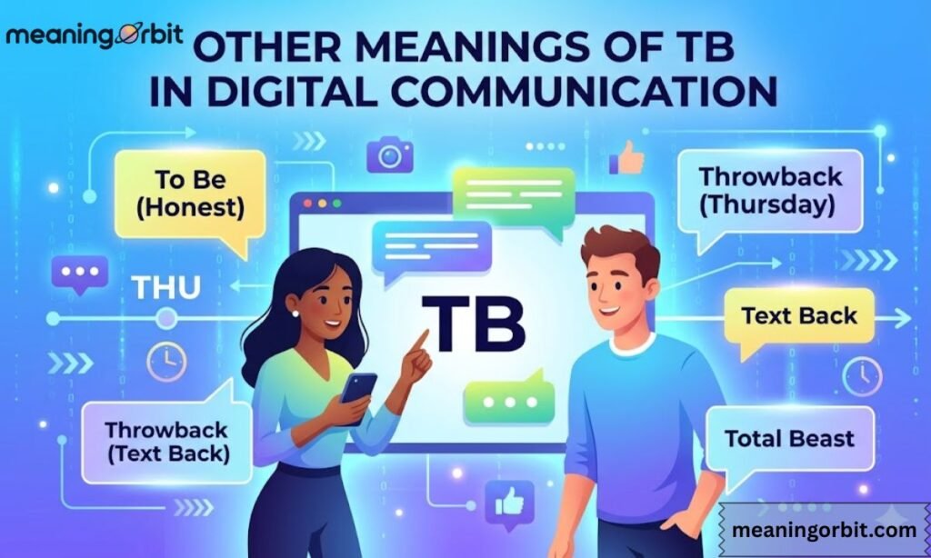 Other Meanings of TB in Digital Communication