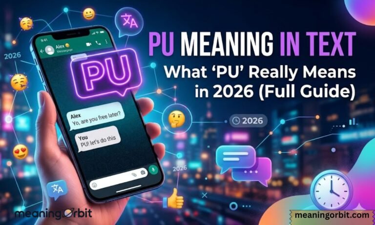 PU Meaning in Text: What "PU" Really Means in 2026 (Full Guide)