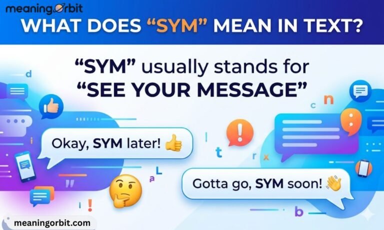 “SYM” Meaning in Text