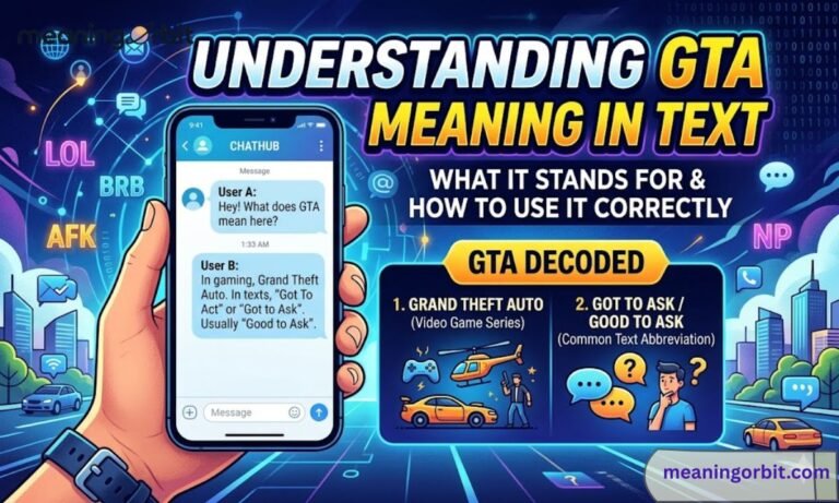 Understanding GTA Meaning in Text: What It Stands For and How to Use It Correctly