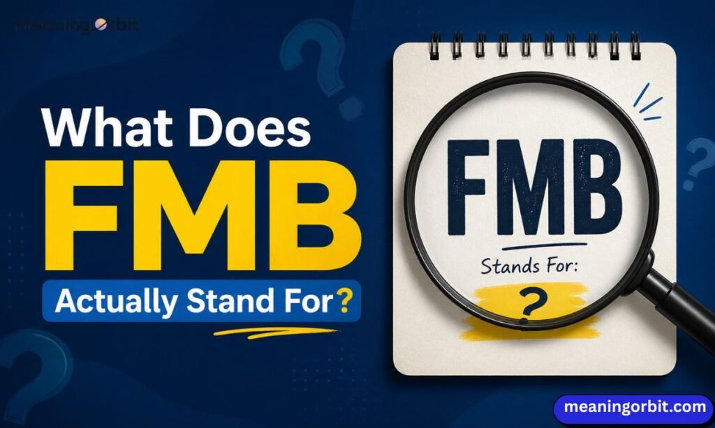 What Does FMB Actually Stand For?