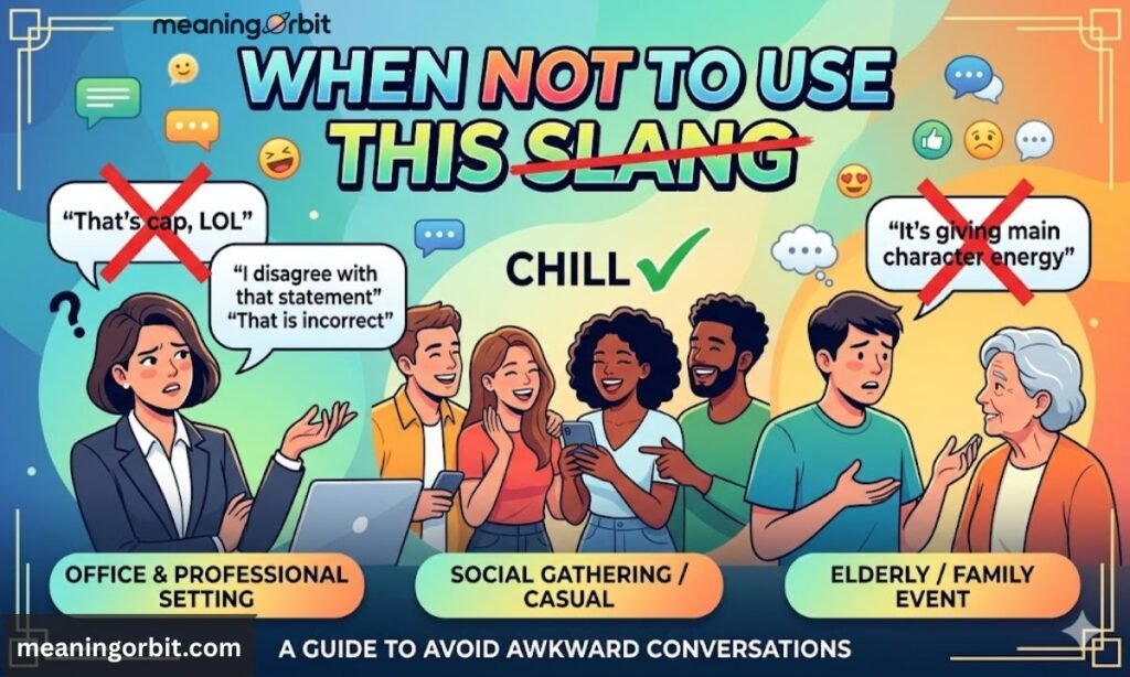 When NOT To Use This Slang