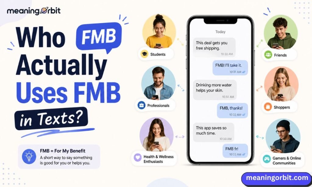 Who Actually Uses FMB in Texts?