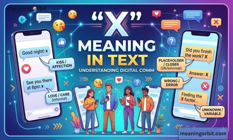 X Meaning in Text