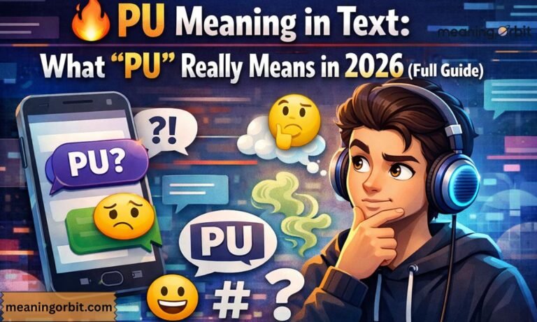 🔥 PU Meaning in Text: What "PU" Really Means in 2026 (Full Guide) 💬