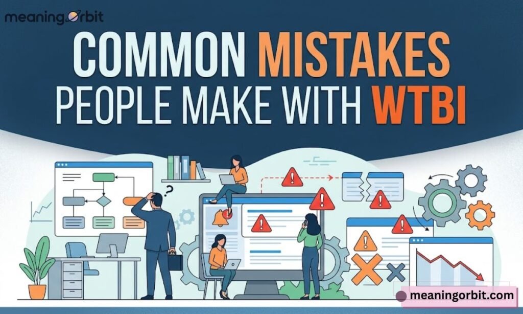 Common Mistakes People Make With WTBI