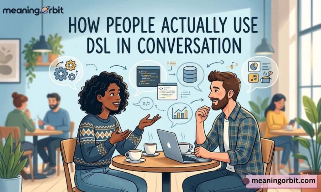 How People Actually Use DSL in Conversation