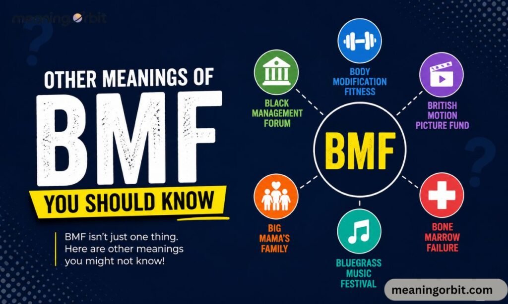 Other Meanings of BMF You Should Know