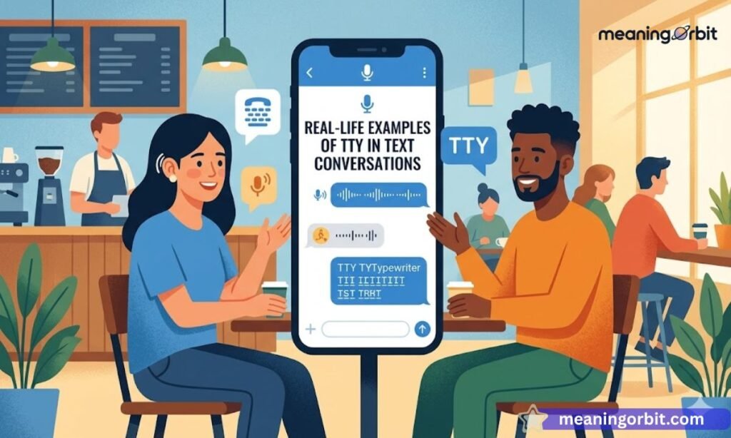 Real-Life Examples of TTY in Text Conversations
