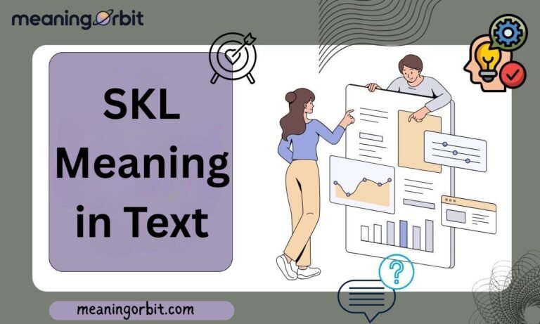 SKL Meaning in Text