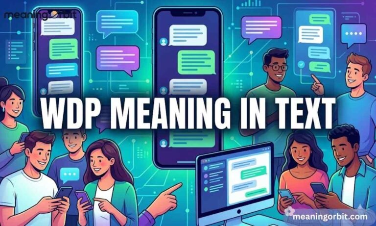 WDP Meaning in Text