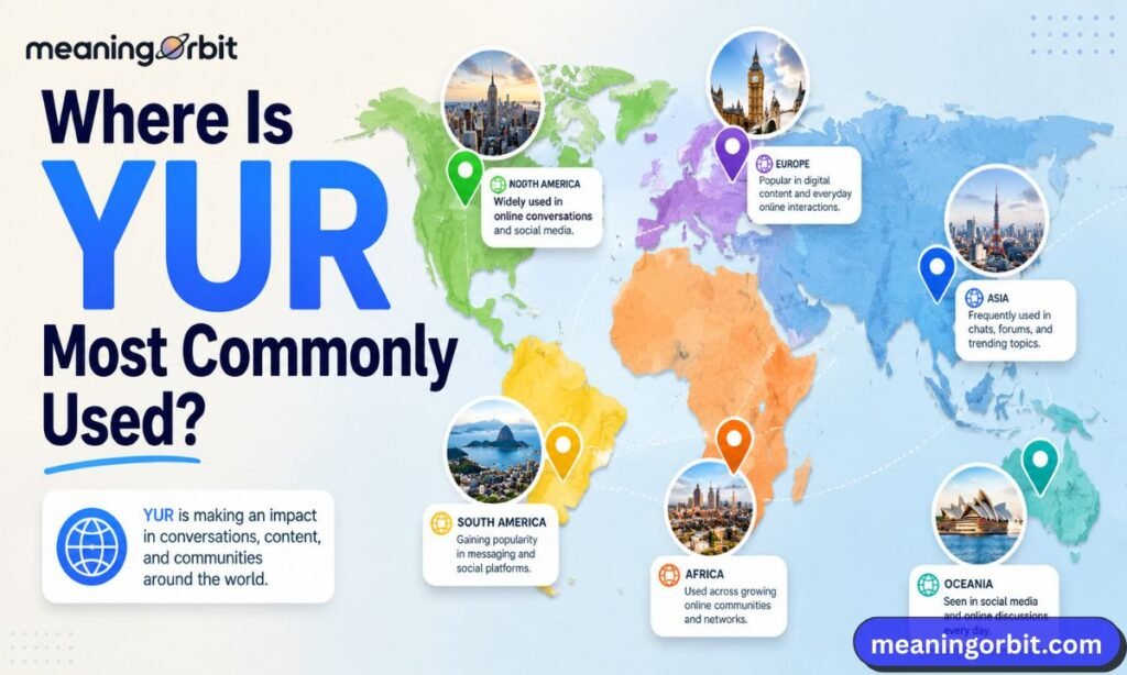 Where Is YUR Most Commonly Used