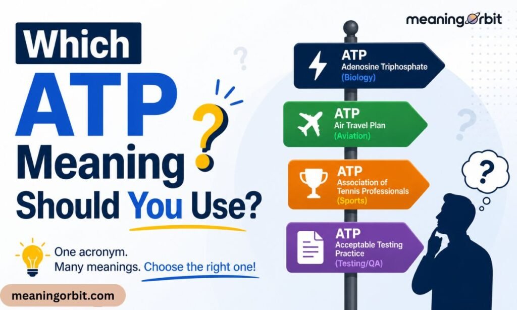 Which ATP Meaning Should You Use