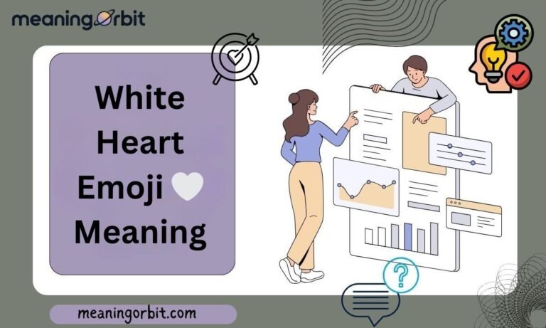 White Heart Emoji 🤍 Meaning