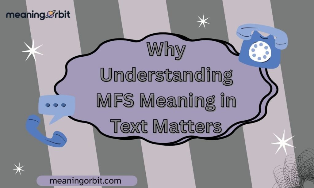 Why Understanding MFS Meaning in Text Matters