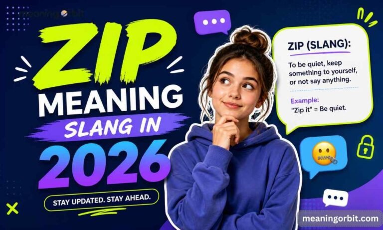 Zip Meaning Slang in 2026