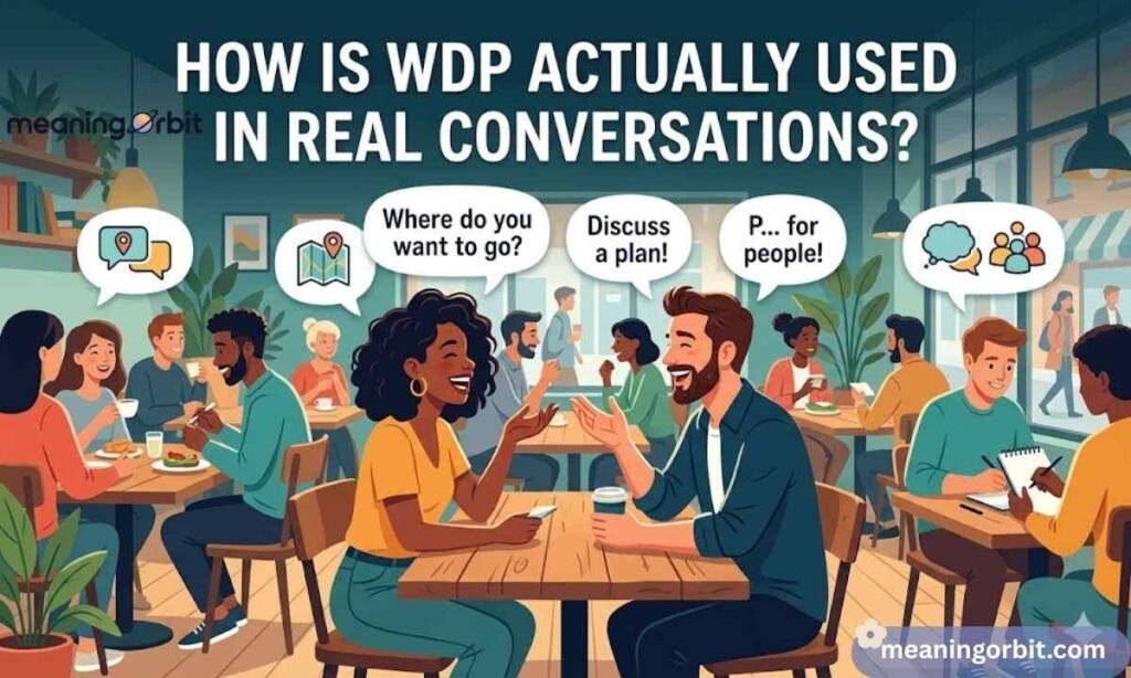 ow Is WDP Actually Used in Real Conversations