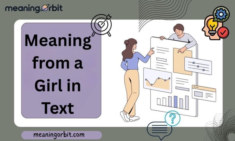 Meaning from a Girl in Text
