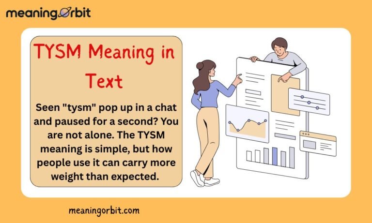 TYSM Meaning in Text